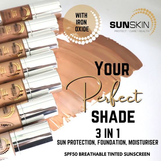 SunSkin Face Tint spf 50